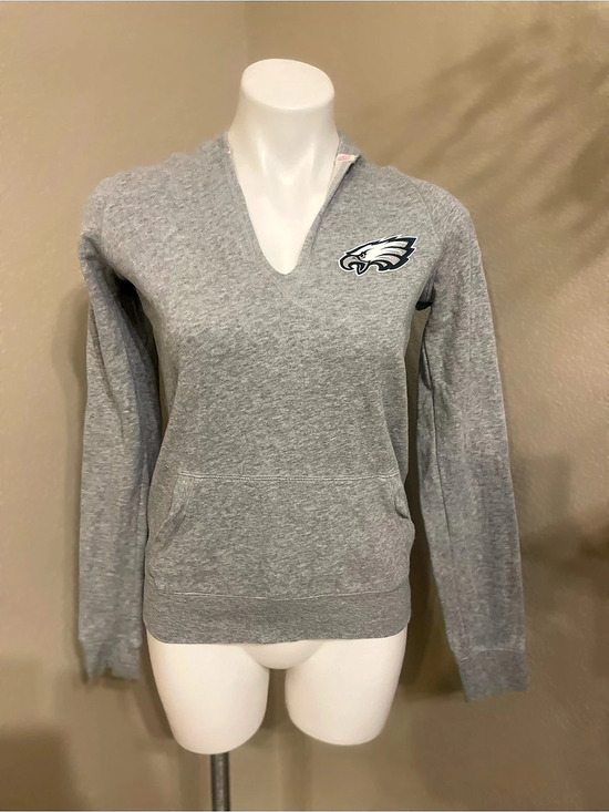 PINK Victoria's Secret Tops - Victoria's Secret Pink Nfl Philadelphia Eagles Sweatshirt Hoodie